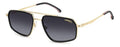 Carrera 338/S Men's Aviator Sunglasses Gold & Black 58mm