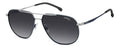 Carrera 363/S Men's Aviator Sunglasses with Silver Frame 61mm