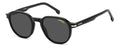 Carrera 376/S Classic Black Square Men's Sunglasses 50mm