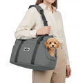 Cattie Bungalow Cat Carrier Bag in Grey 25 x 50 x 30 cm