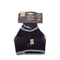 Cattie Air Mesh Cat Harness and Leash Set Large Black 30-40cm