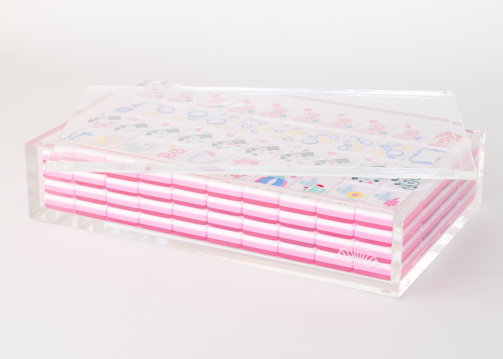 Miss Mahjong - Classic Acrylic Box