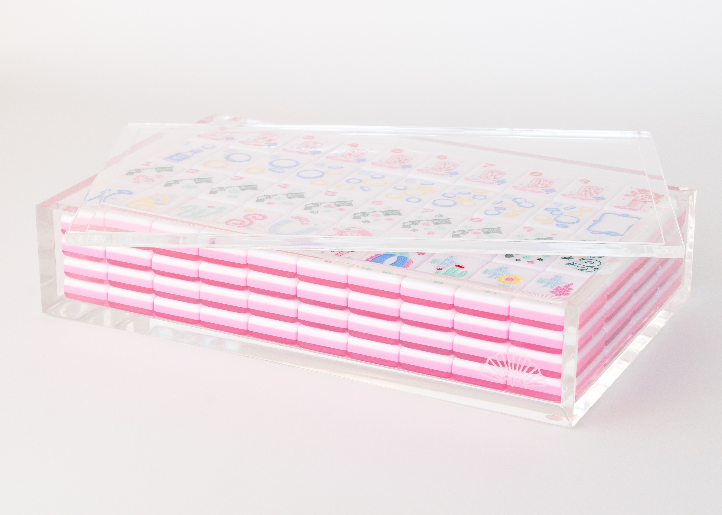 Miss Mahjong - Classic Acrylic Box