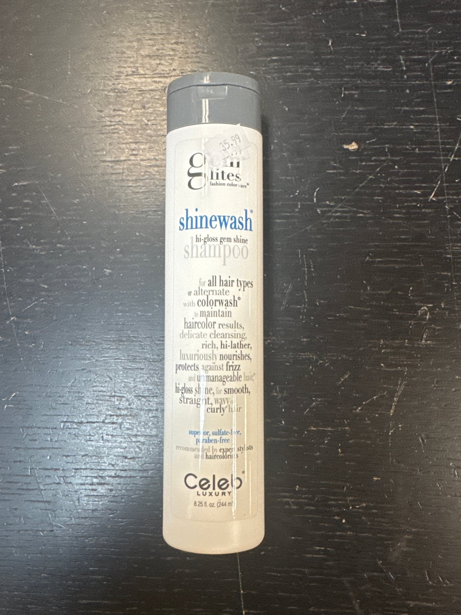 CELEB Luxury- Gemlites -Shinewash Hi-Gloss Shampoo 8.25 oz