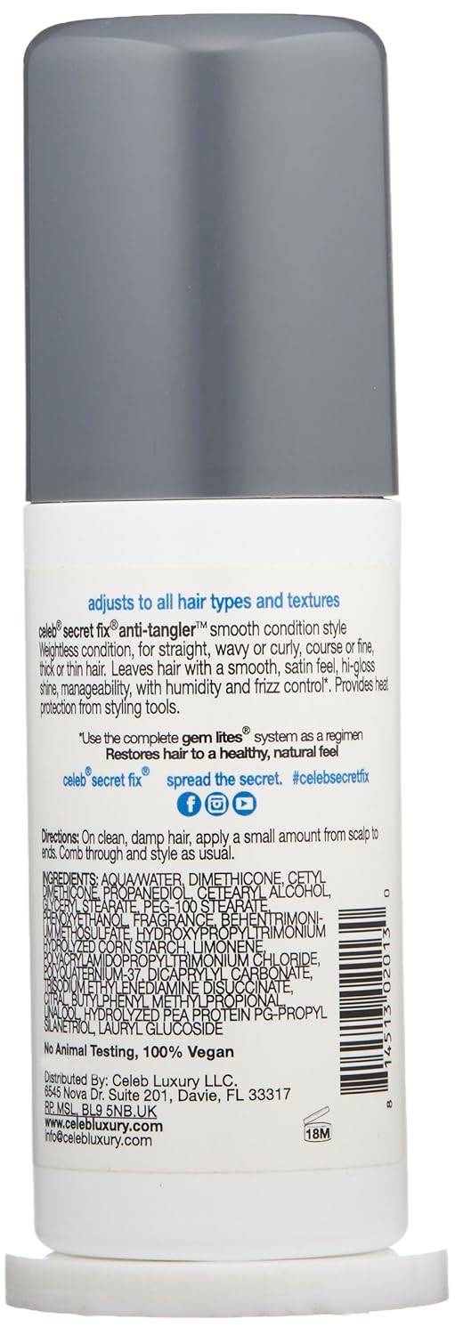 Celeb Luxury Leave-In Vegan Professional Hair Styler 3.4 fl oz