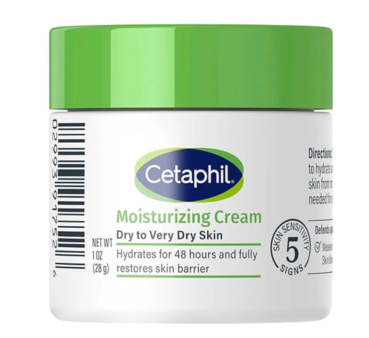 Cetaphil Moisturizing Cream for Dry & Sensitive Skin, Fragrance Free