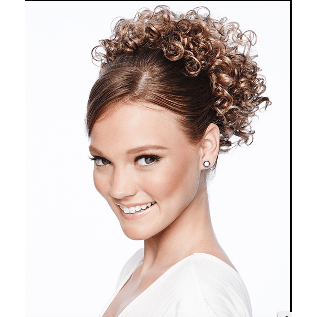 Hairdo Cheer Dance Curls Hairpiece