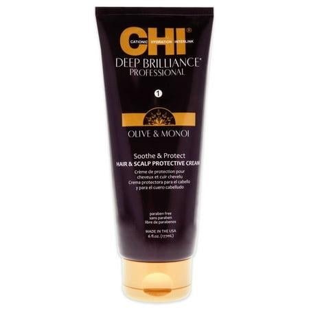 CHI Deep Brilliance Hair and Scalp Protective Cream, 6 oz - New in Box