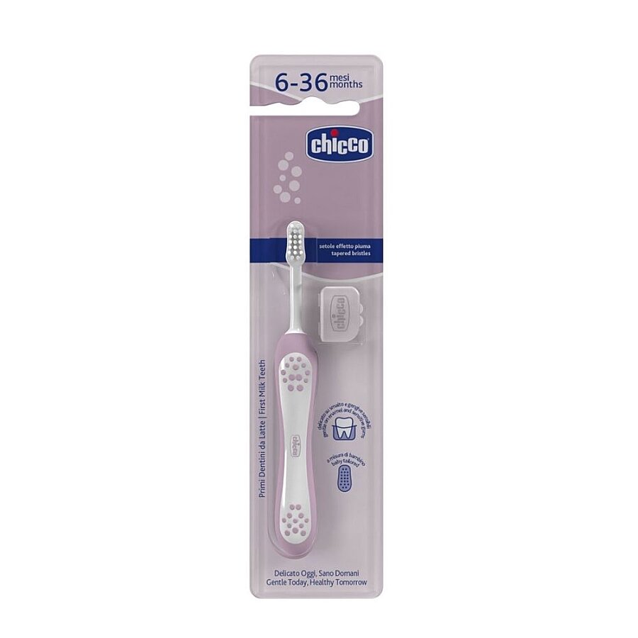Chicco Baby Toothbrush for Gentle Oral Care 6-36 Months