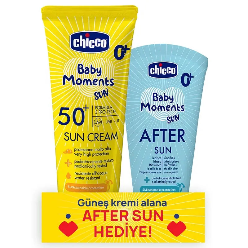 Chicco Baby Moments Sun Cream & After Sun Set 225ml