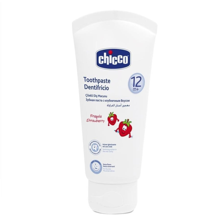 Chicco Strawberry Toothpaste for Kids 12 Months+ 50ml
