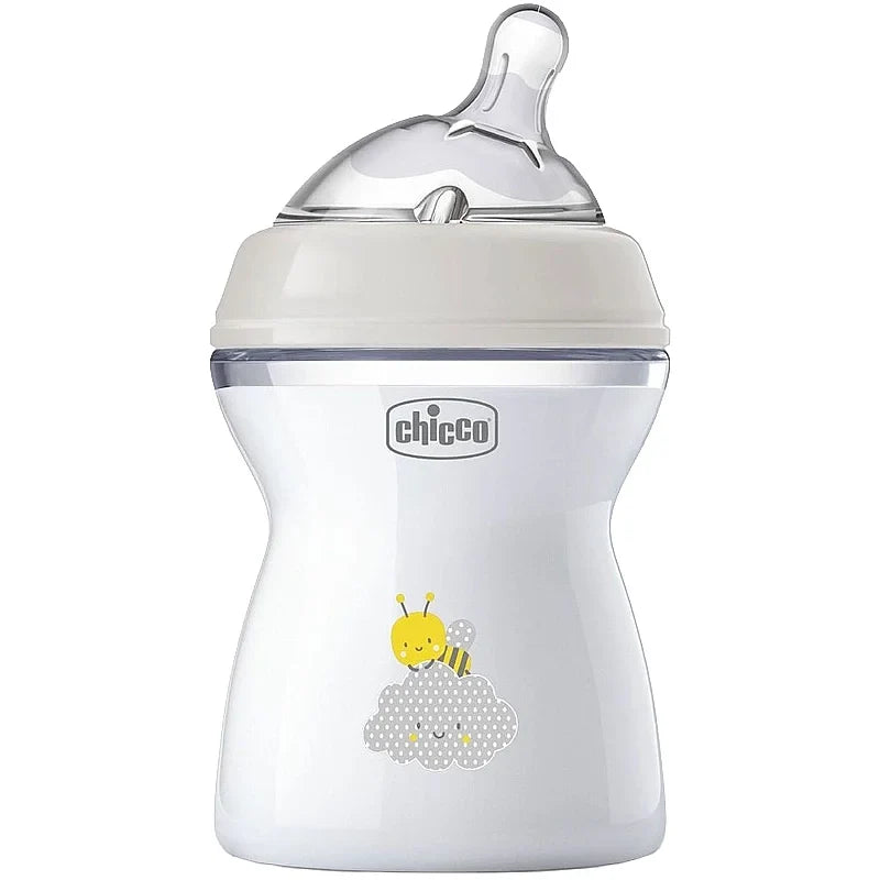 Chicco Natural Feeling Baby Bottle Soft Silicone Nipple 250ml