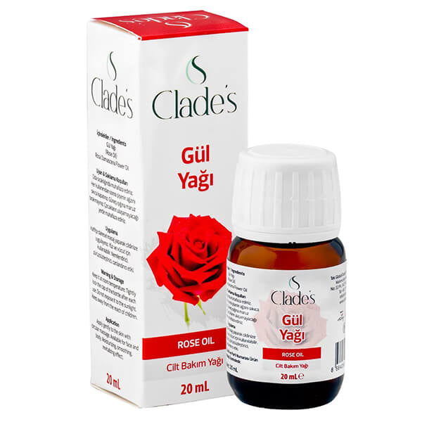 Clades Rose Oil Pure Nourishing Facial Oil 20 ml