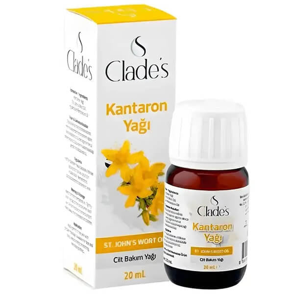 Clades St. John's Wort Oil Soothing Body Care 20 ml