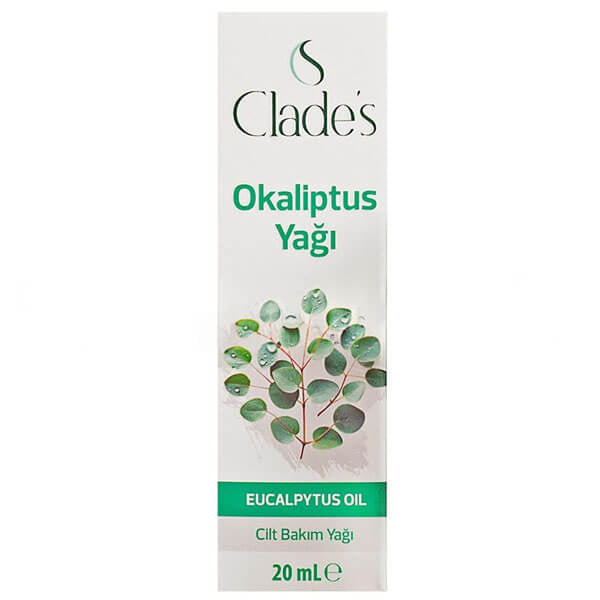 Clades Eucalyptus Essential Oil Refreshing Aromatherapy 20 ml