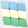 Claris Latex Makeup Sponge Set for Smooth Application 9 Count