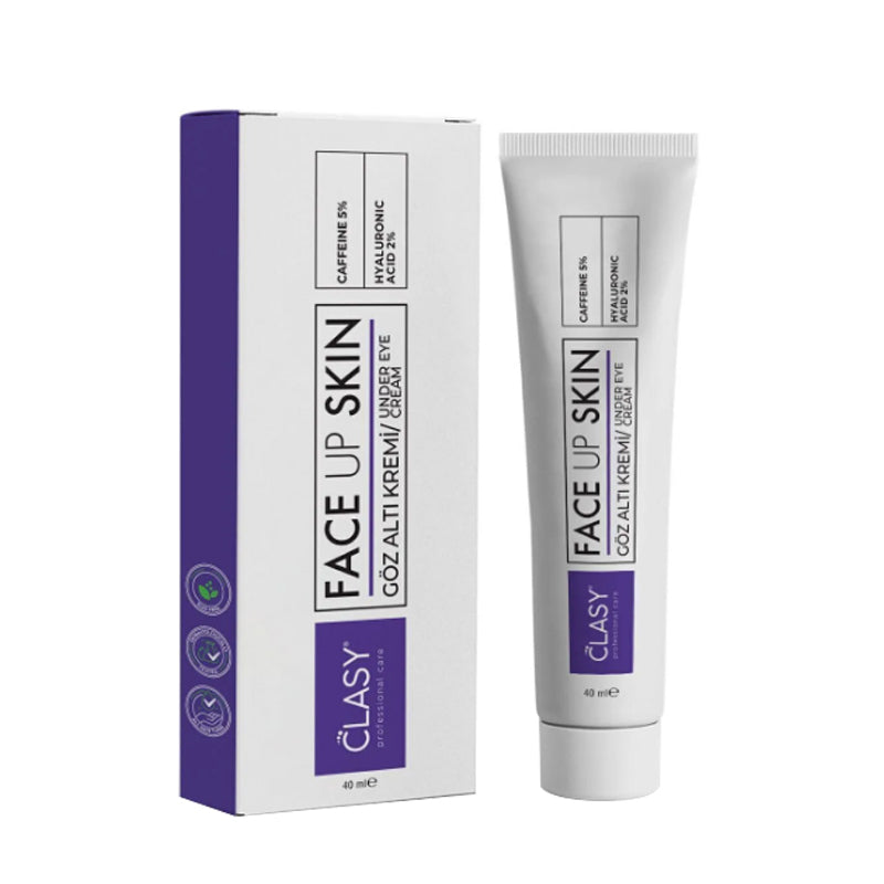 Clasy Care Face Up Under Eye Cream with Hyaluronic Acid 40 ml