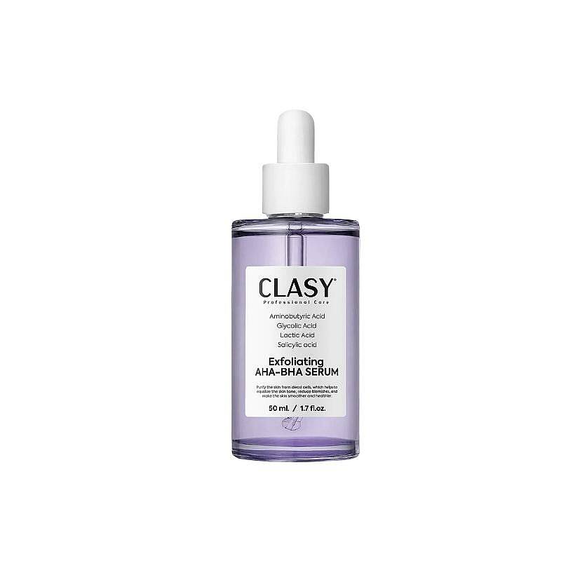 Clasy Care AHA-BHA Smoothing Serum for Radiant Skin 50 ml