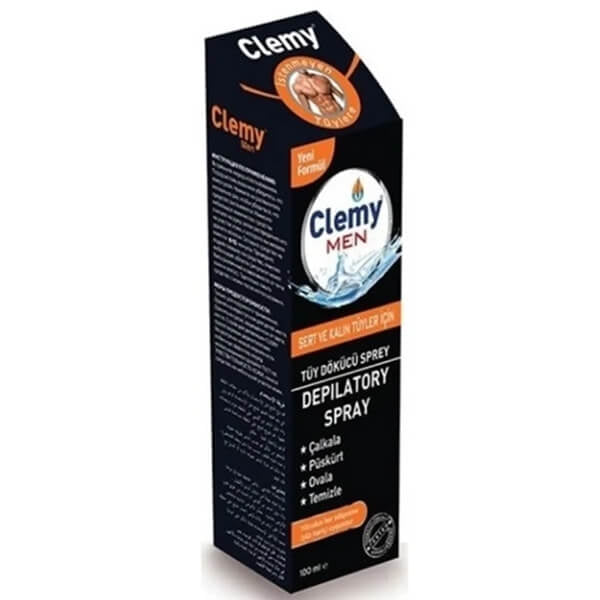 Clemy Men Hair Removal Spray for Smooth Skin 100 ml