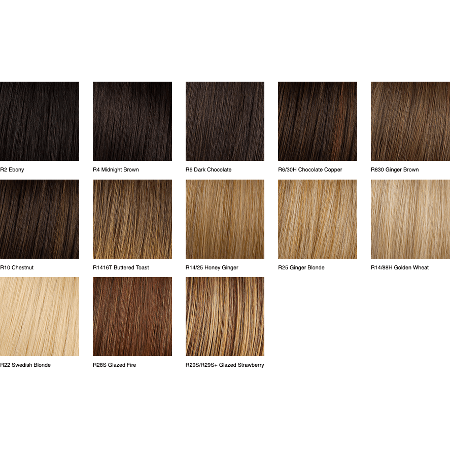 Hairdo 18" Clip-In Human Hair Highlight Extension Hairpiece - Choose Size