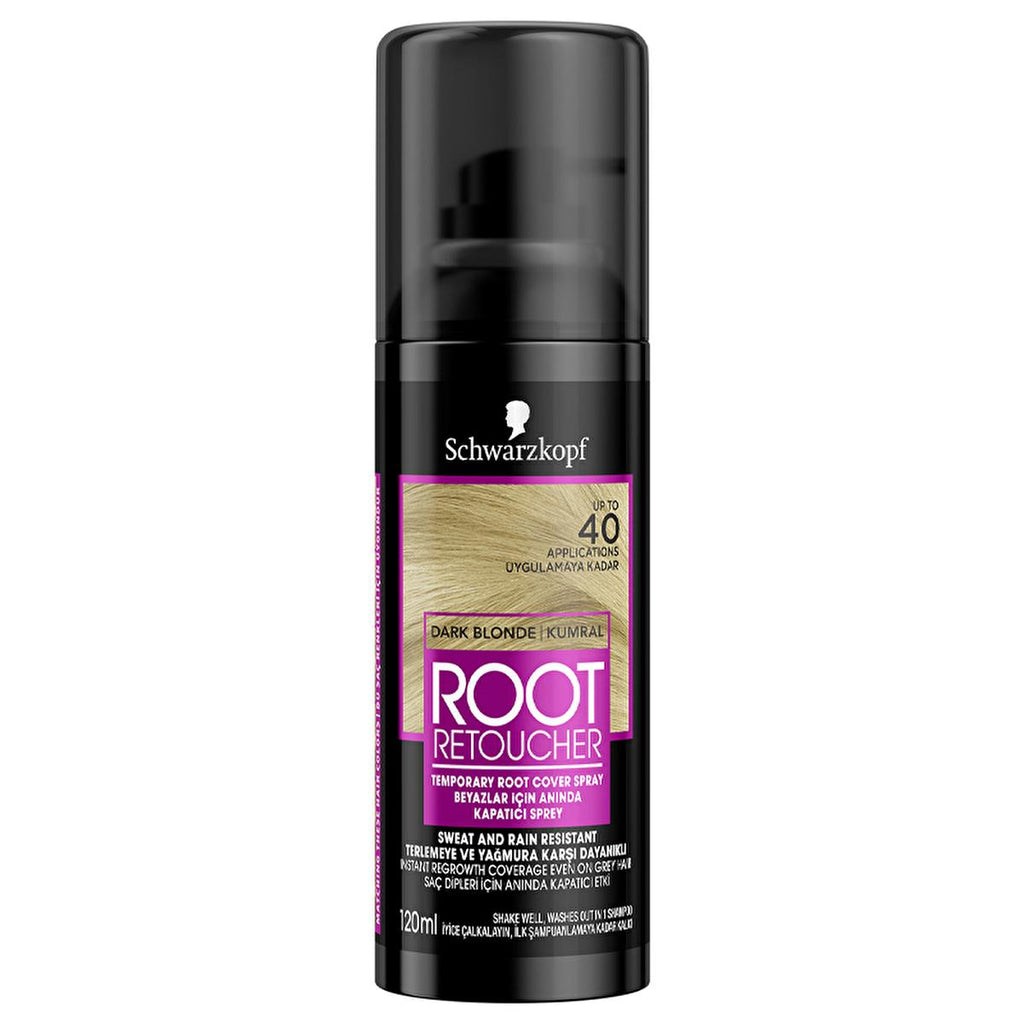 Root Retoucher Instant Root Coverage Hair Color Spray - 4.06 fl oz, Matte Finish, Temporary Hair Color Solution