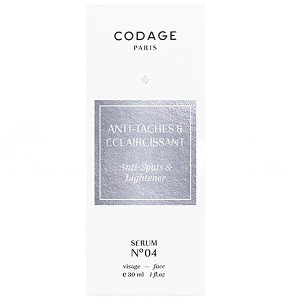 Codage No. 4 Anti-Taches Brightening Serum for Even Tone 30 ml