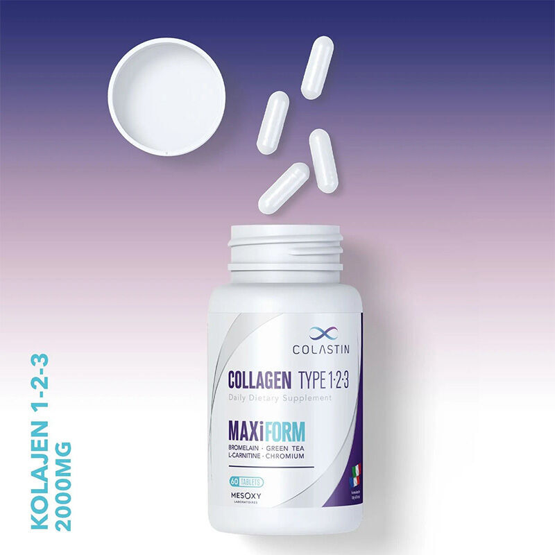 Colastin Maxi Form Collagen Beauty & Shape Supplement 60 Tablets