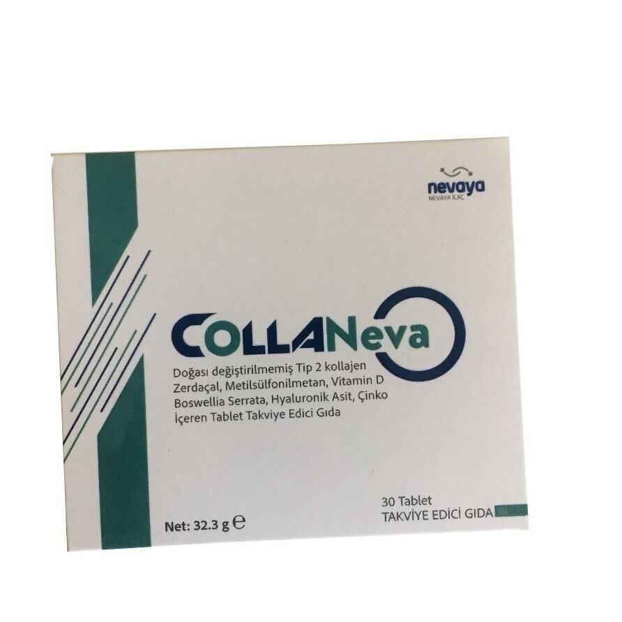 Nevaya Ilac CollaNeva Type 2 Collagen & MSM Supplement 30 Tablets