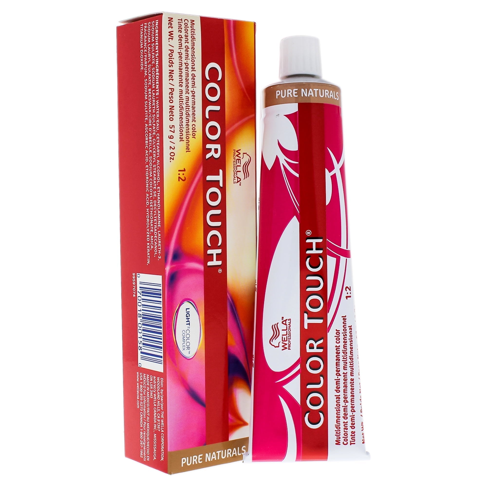 Wella Color Touch Demi-Permanent Hair Color 10/0 Lightest Blonde Natural