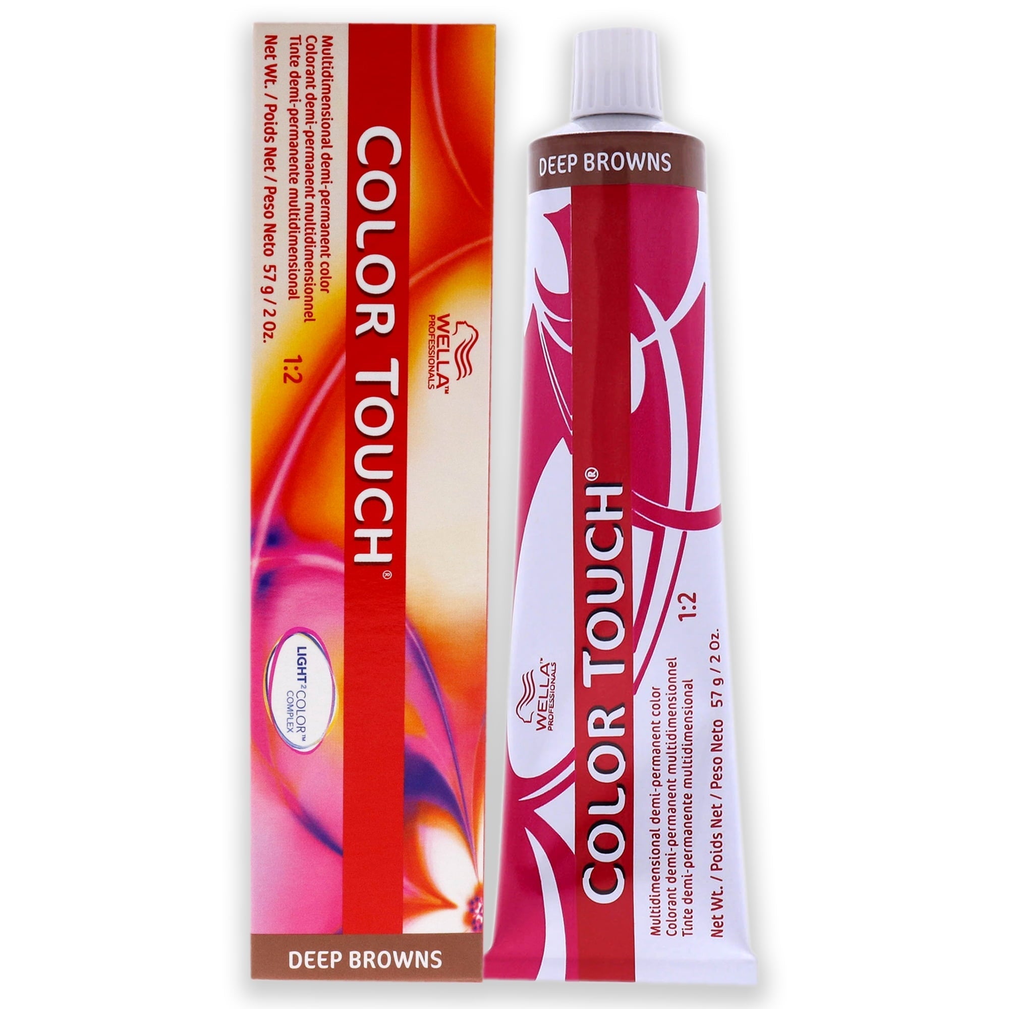 Wella Color Touch Demi-Permanent Hair Color 6/77 Dark Blonde Intense Brown