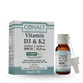 Conalt Vitamin D3K2 Liquid Drops for Bone Support 10 ml