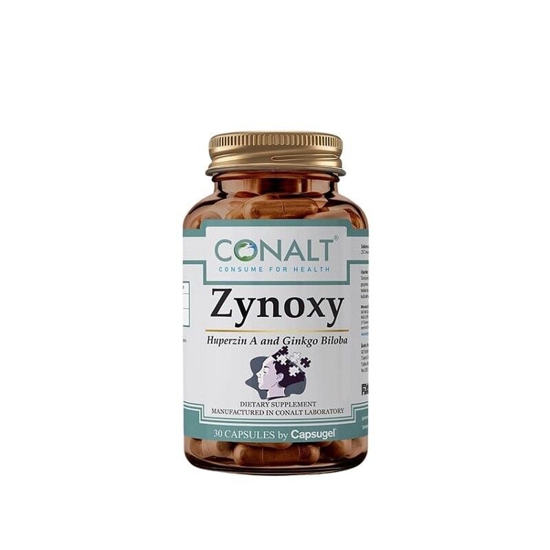 Conalt ZYNOXY Ginkgo Biloba & Huperzia Supplement 60 Capsules