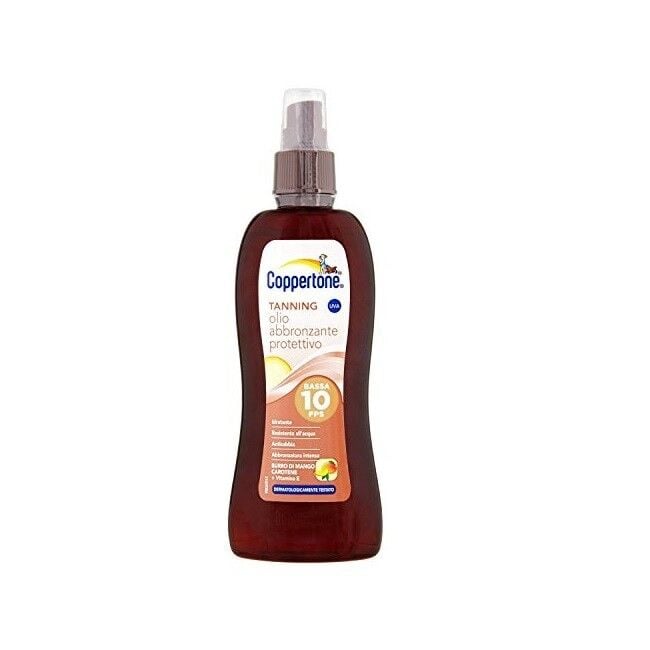 Coppertone Tanning Spray SPF 10 with Mango Butter 200 ml
