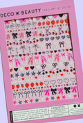 "Coquette" Deco Beauty Nail Art Stickers