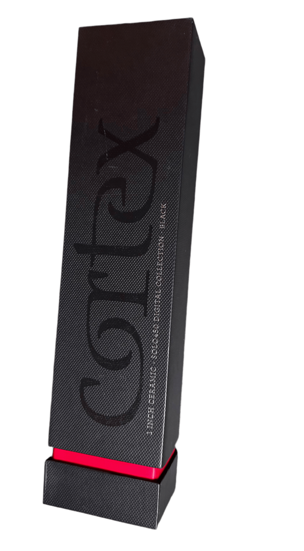 Cortex Solo Ceramic Flat Iron Hair Straightener, 1-Inch, Black