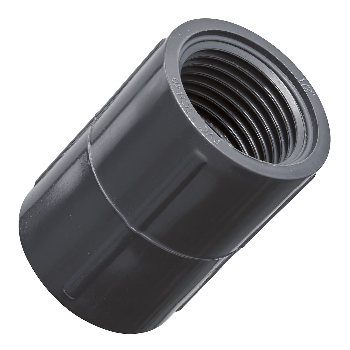 1/2" FPT PVC Coupling | 38413