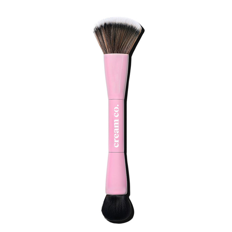 Cream Co. Dual-Ended Makeup Brush Multi-Functional Tool 1pc