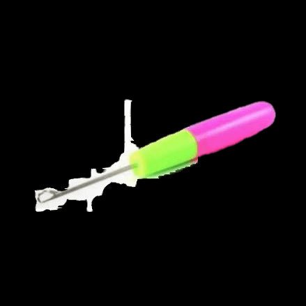 Unique Collection Crochet Needle, Plastic Handle