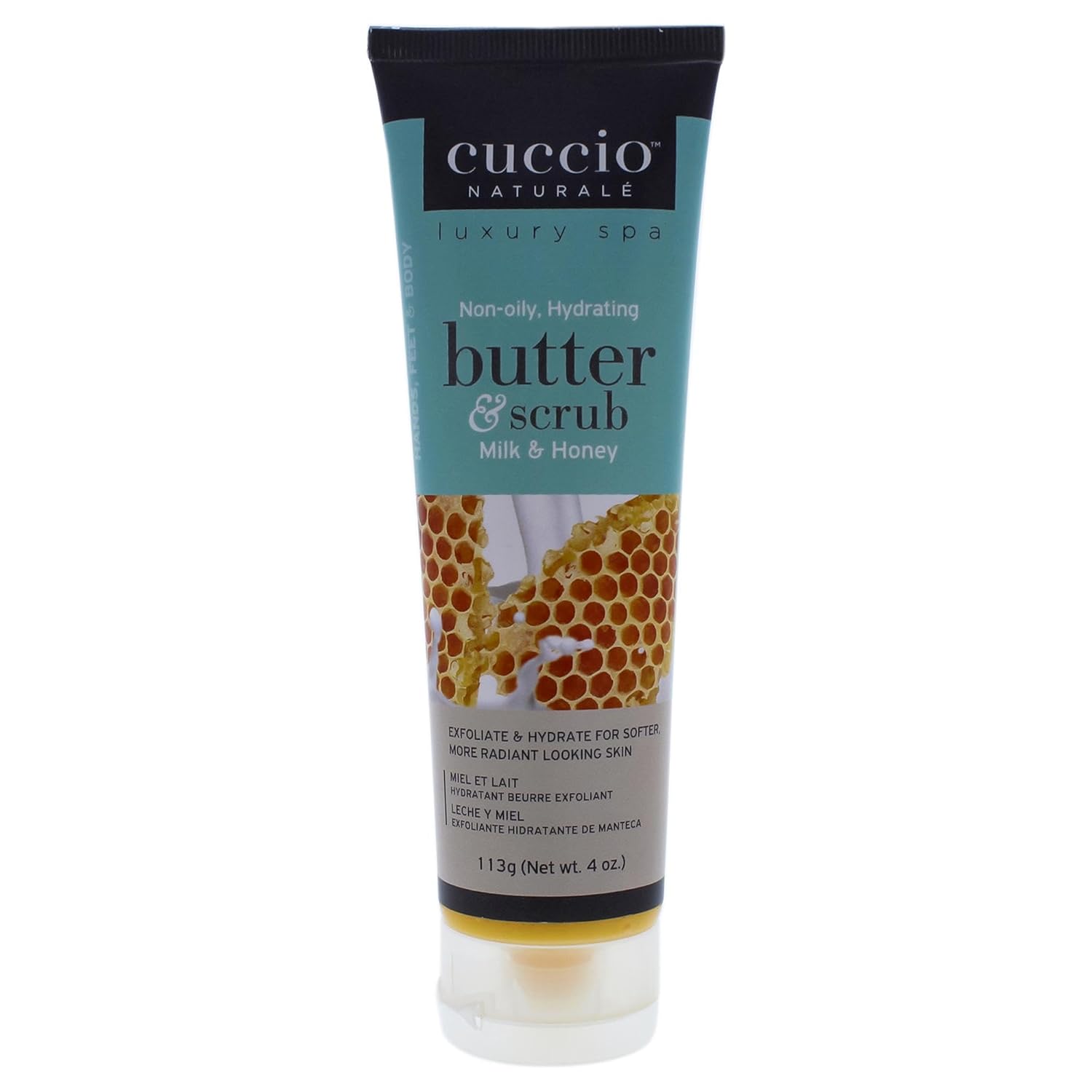 Cuccio Naturale Butter Scrub Milk & Honey 4 oz
