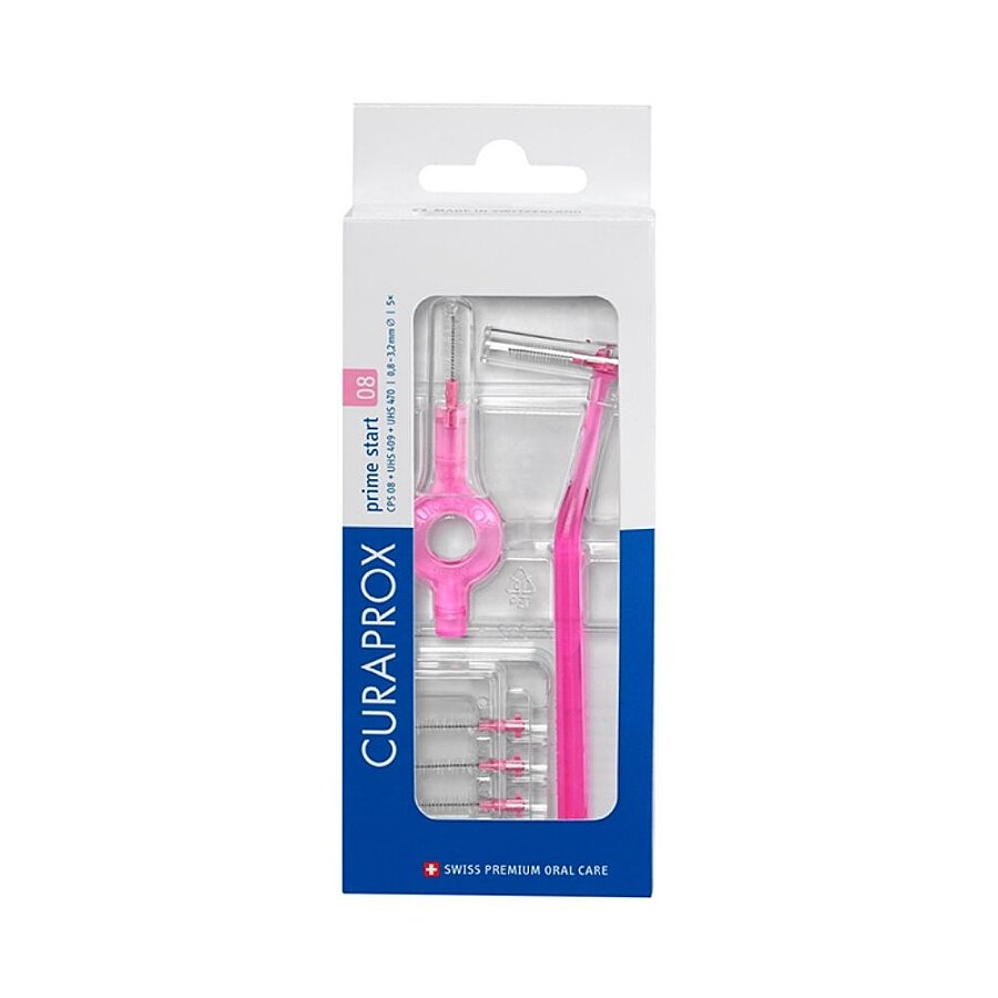Curaprox CPS08 Prime Start Interdental Brush for Daily Care