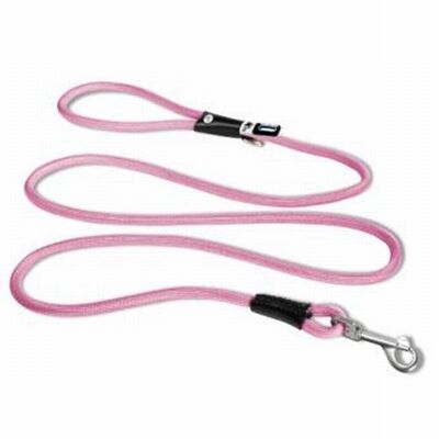 Curli Stretch Comfort Dog Leash Shock Absorbing Pink Medium
