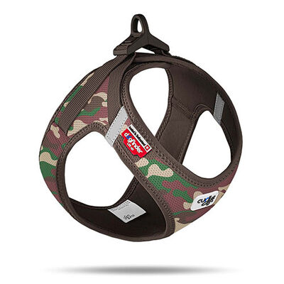 Curli Vest Harness Air-Mesh Camo Dog Harness Large 49.1-55.4 cm