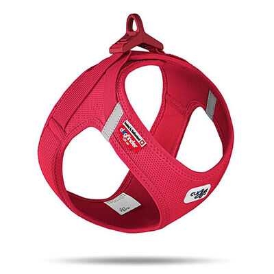Curli Vest Harness Air-Mesh Red Lightweight Dog Harness Large
