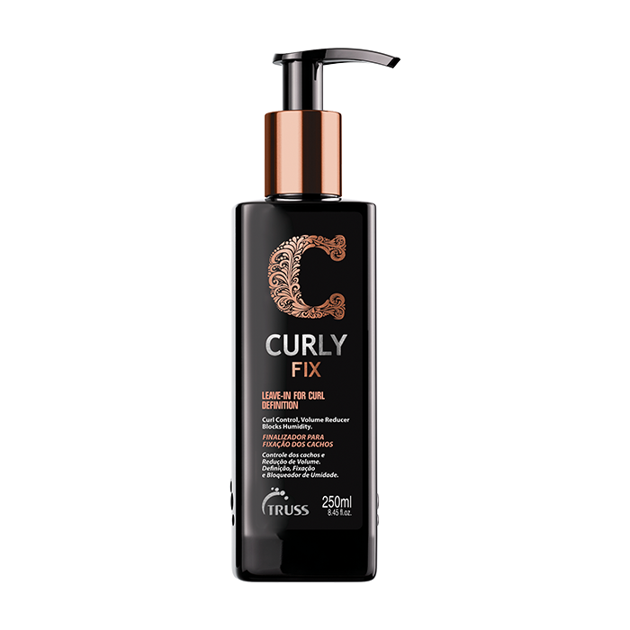 Truss Curly Fix Leave-In Curl Defining Cream – Medium-Hold Anti-Frizz Styling Cream for Defined, Long-Lasting Curls, 8.45 fl oz (250ml)