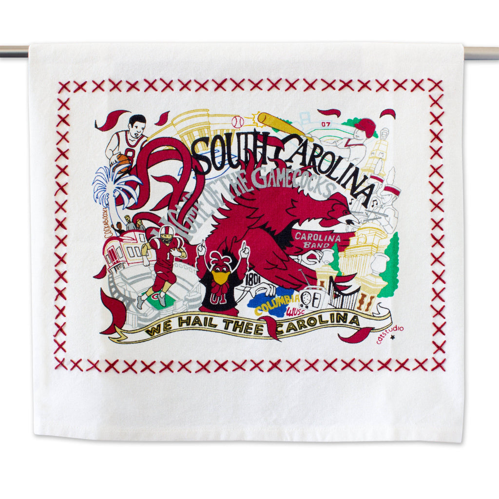 South Carolina Gamecock, University of Collegiate Dish Towel
