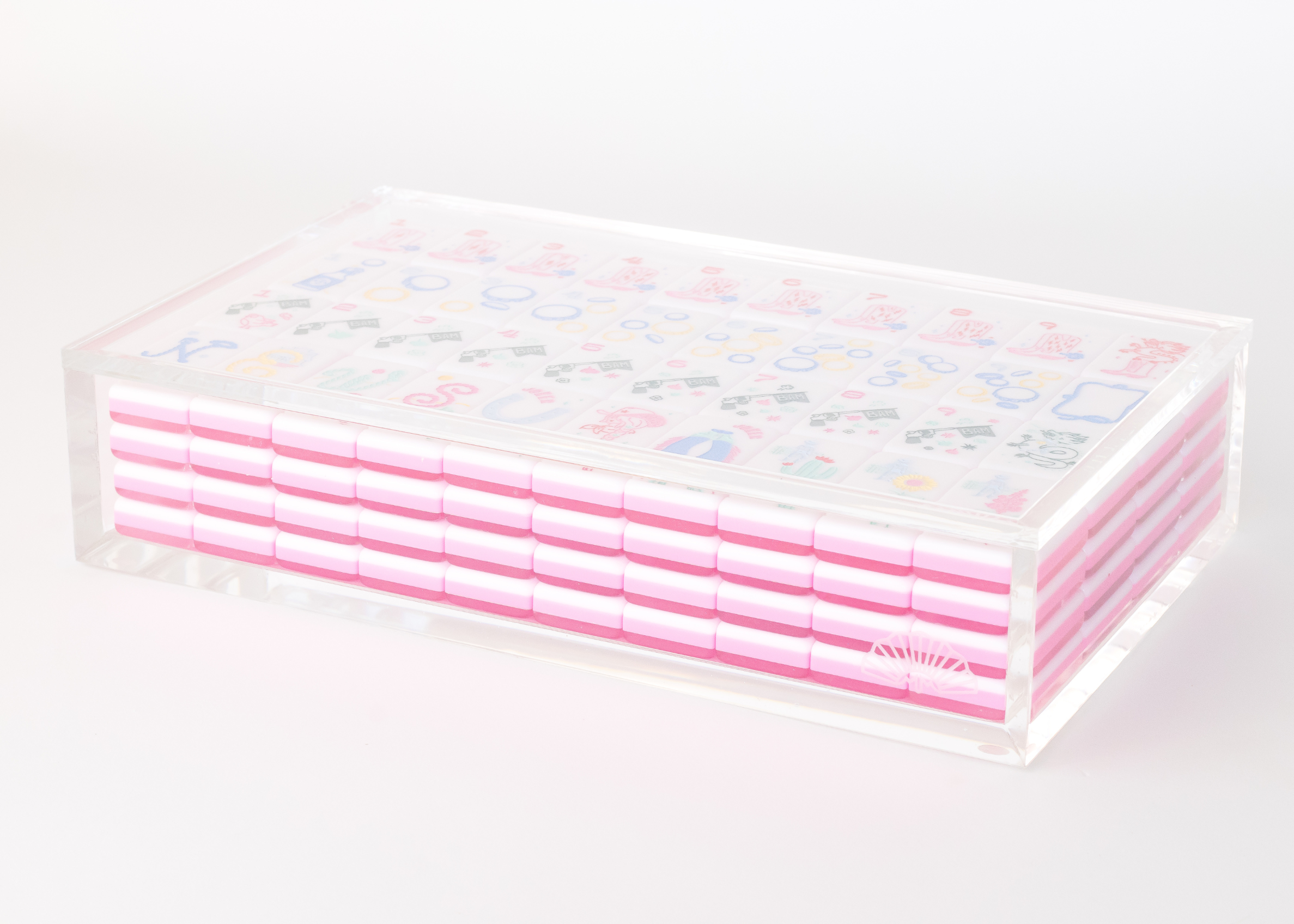Miss Mahjong - Classic Acrylic Box