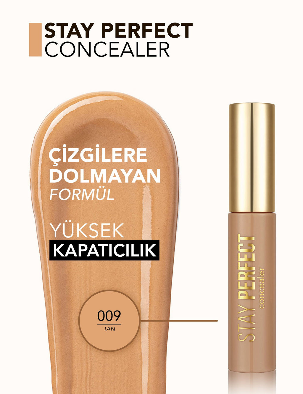 Flormar Stay Perfect High Pigment Semi-Matte Liquid Concealer