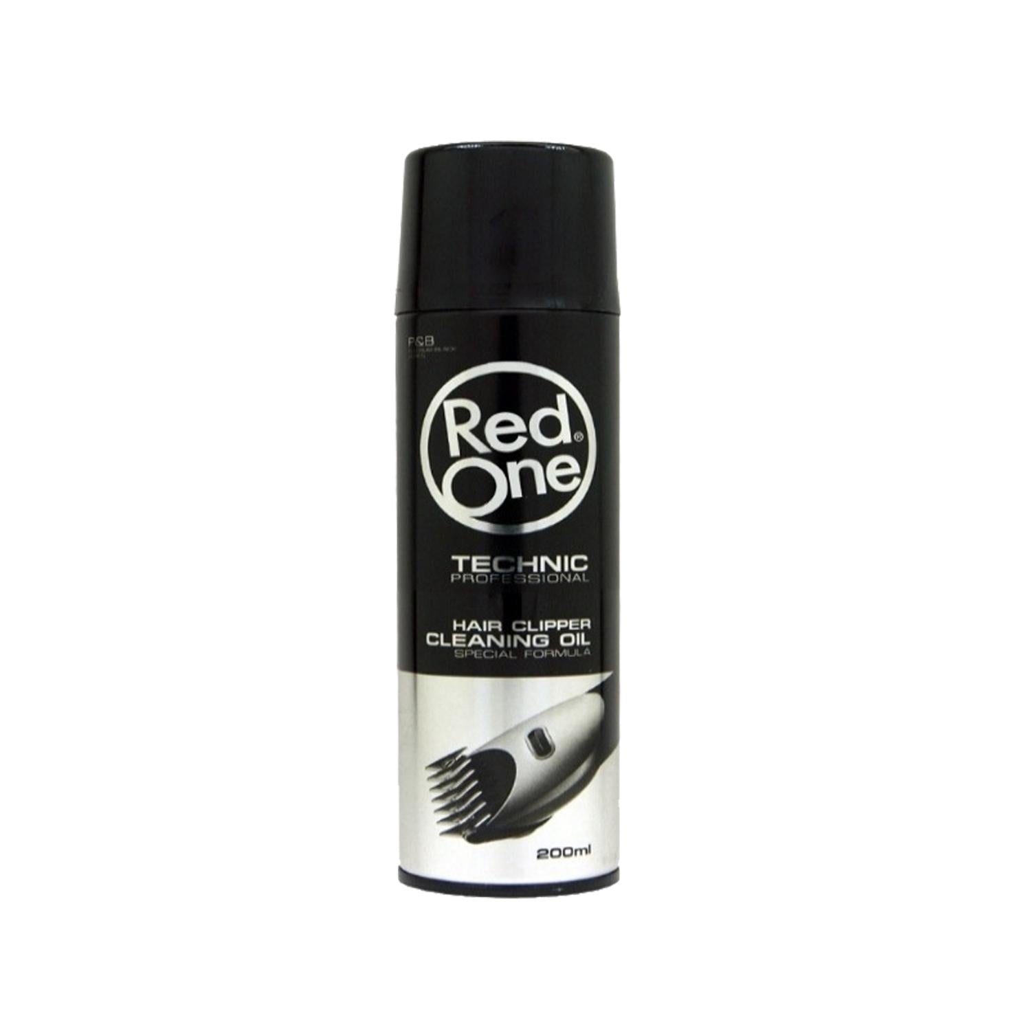 RedOne Hair Clipper Cleaning Oil - 200ml, Effectively Cleans & Maintains Clippers, Barber & Personal Care