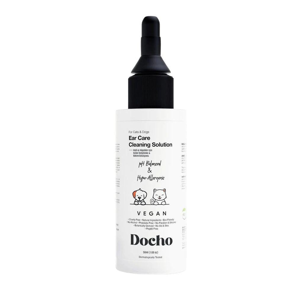 Docho Pet Ear Cleaning and Care Solution for Cats & Dogs 50 ml