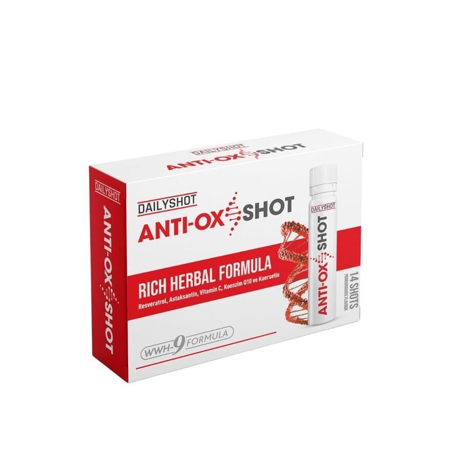 Dailyshot Anti-Ox Shot Herbal Supplement 14 Count